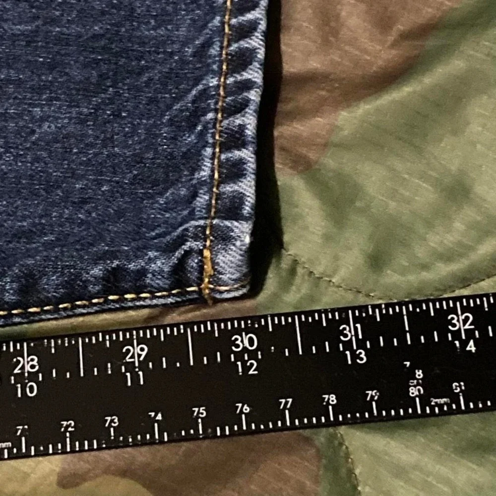 Banana republic straight fit‎ selvedge denim redline whiskering 31/30